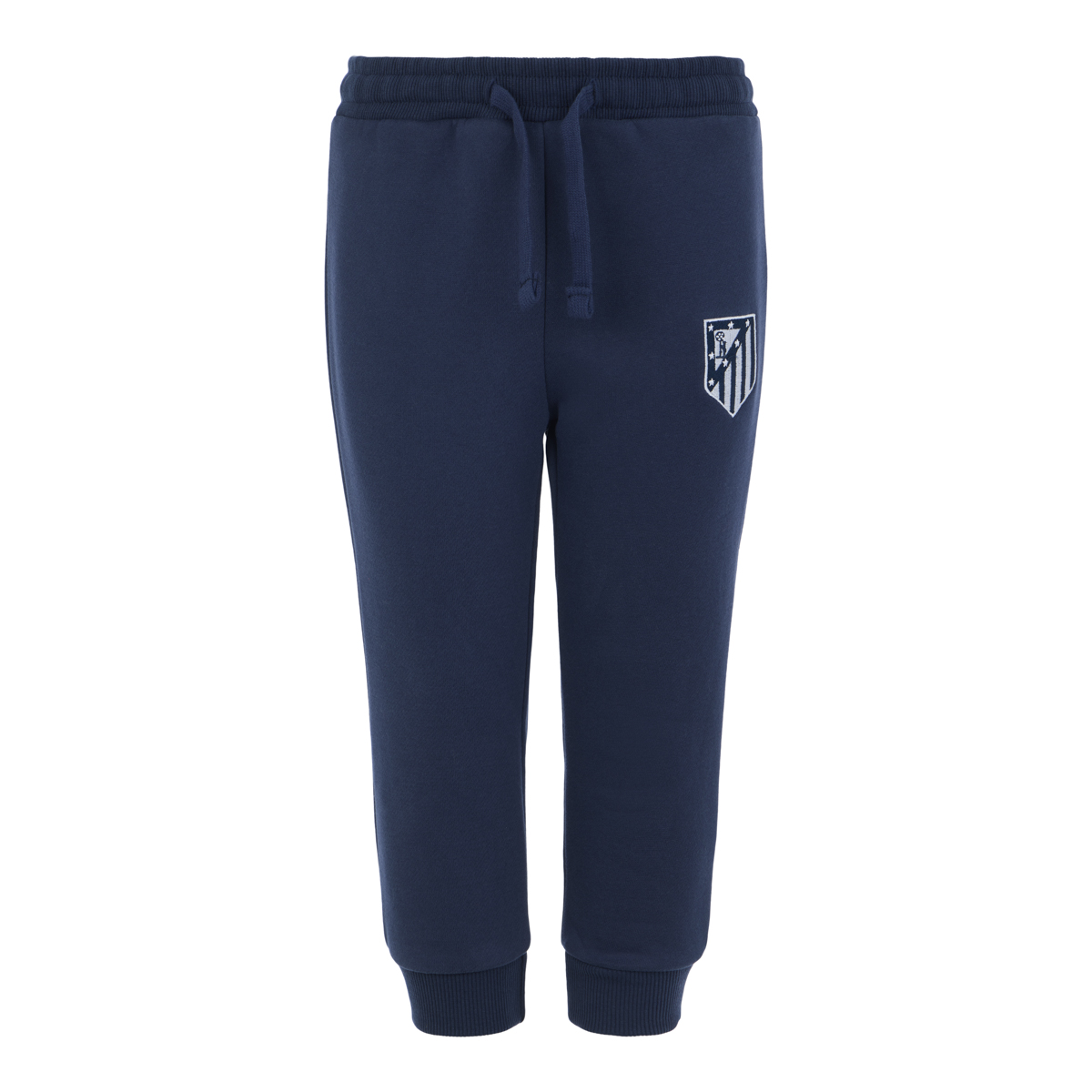 Kids Monochrome Crest Blue Pants image number null